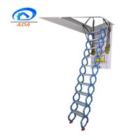 Aluminum Magnesium Alloy Retractable Attic Ladder